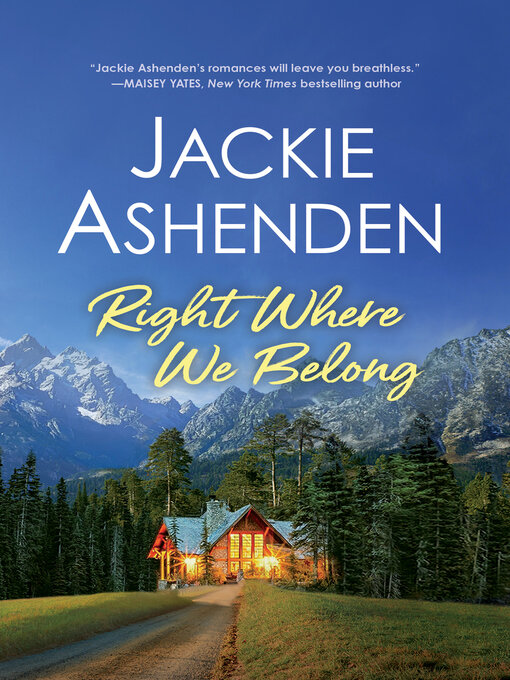 Title details for Right Where We Belong by Jackie Ashenden - Available